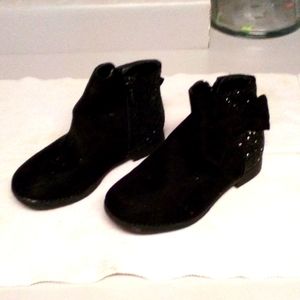 Black Blingin Booties